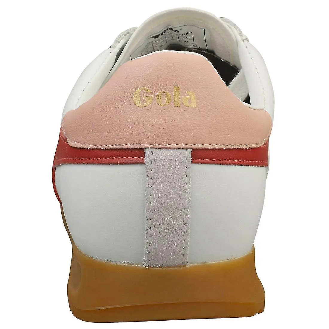 Gola Torpedo Zapatillas de Moda para Mujer en Blanco Arcilla Rosa