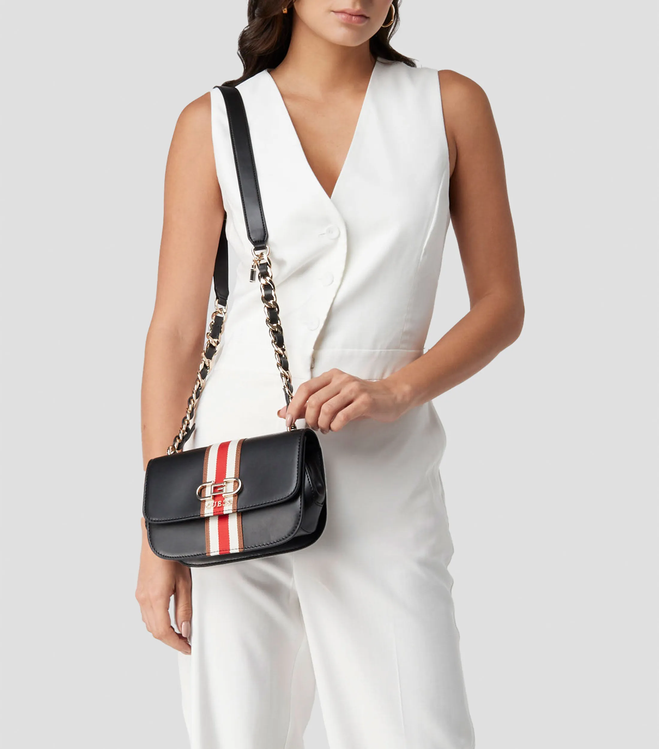 Guess Bolso Crossbody Nelka Mujer
