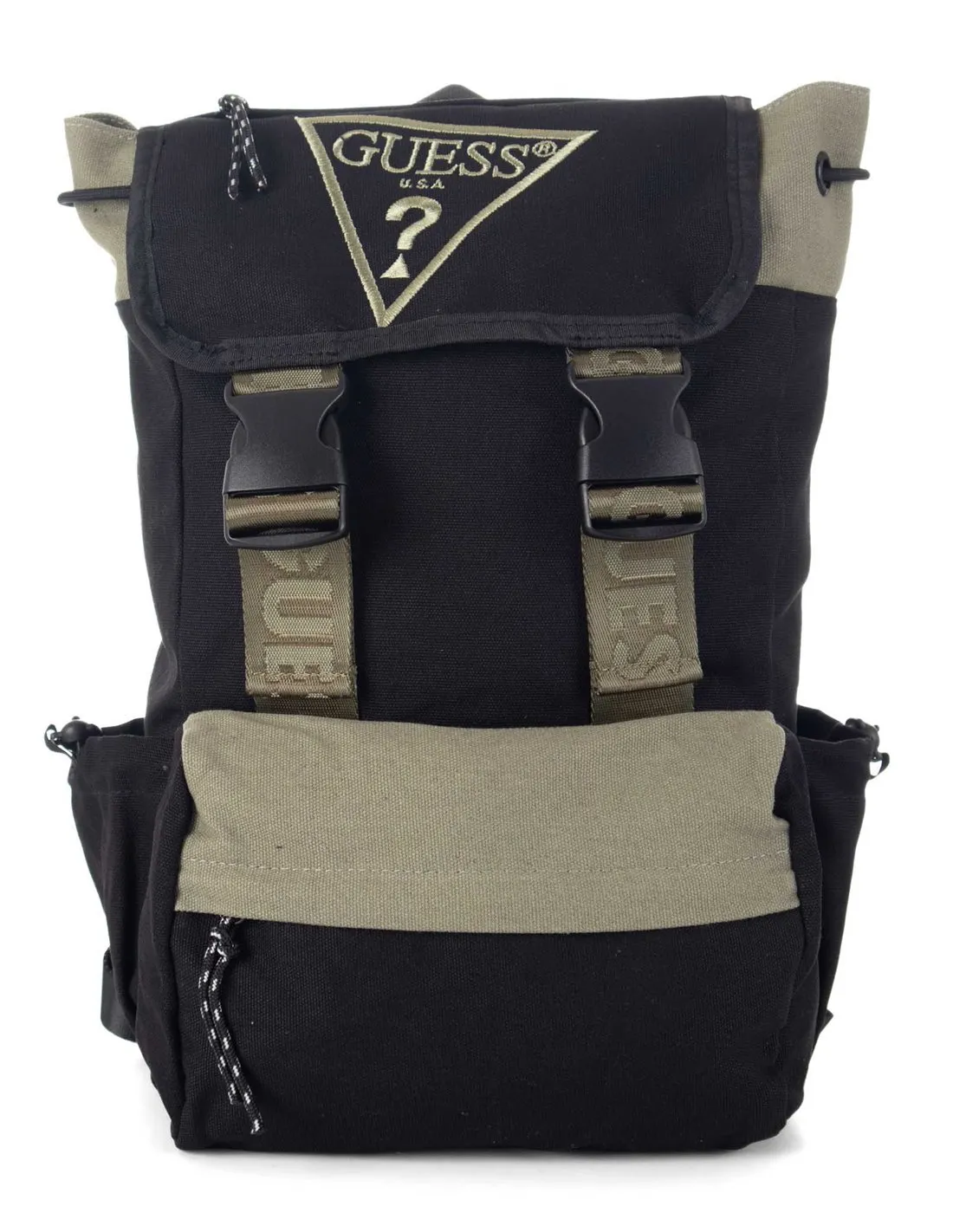 GUESS  MOCHILA NEGRO Y KAKI H4YZ00WGCW0 