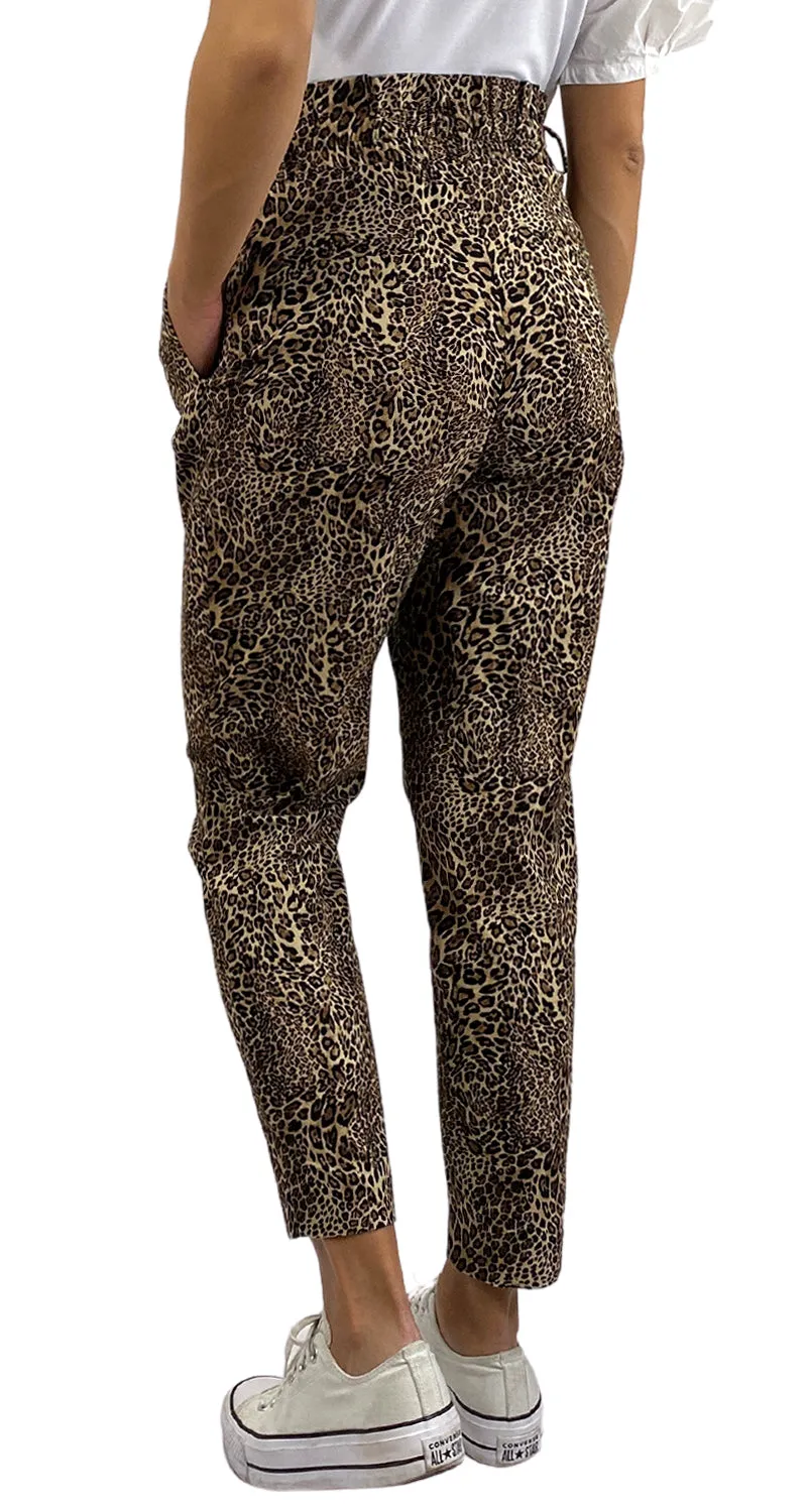 HAVE ONE Pantalón Animal Print