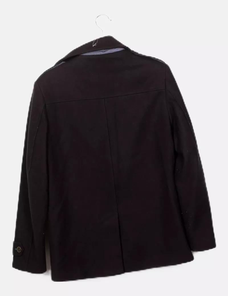 In.tes.pra Chaqueta azul marino paño