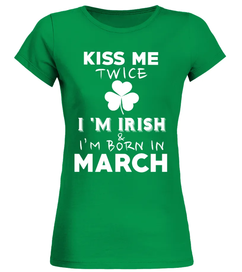 IRISH MARCH  LIMITED EDITION CAMISETA CUELLO REDONDO MUJER