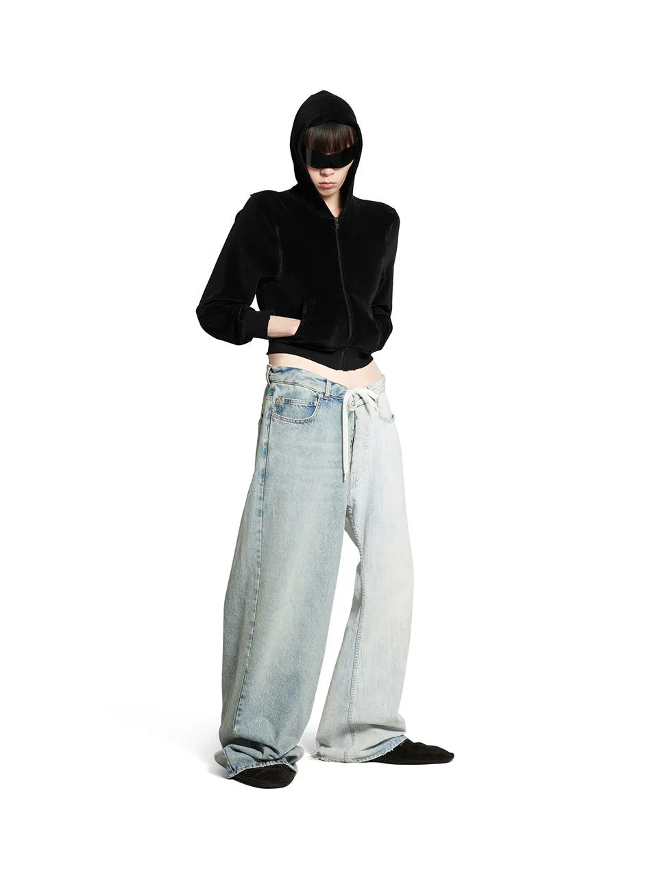 Jeans Oversize Fit Bicolor