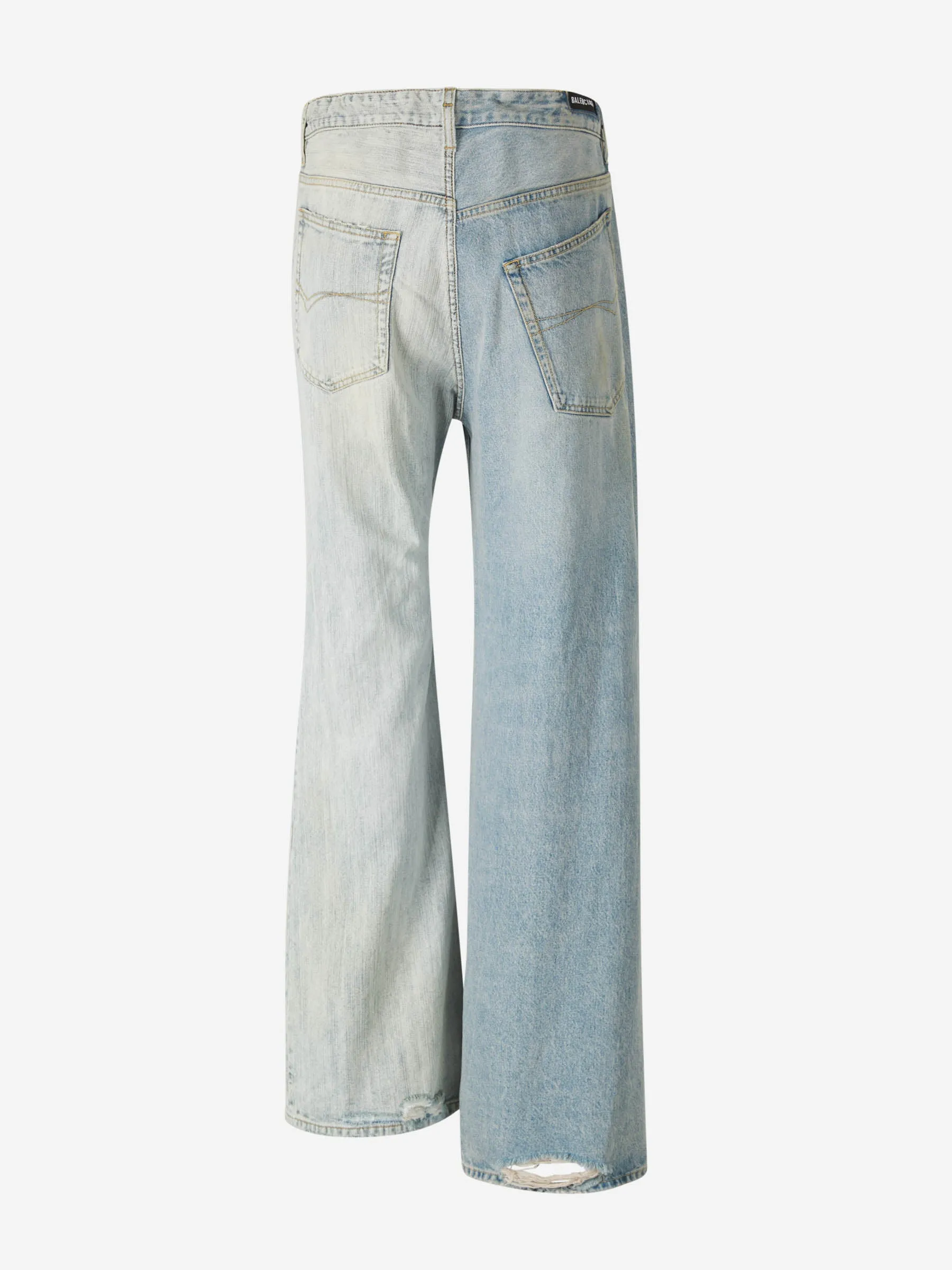 Jeans Oversize Fit Bicolor