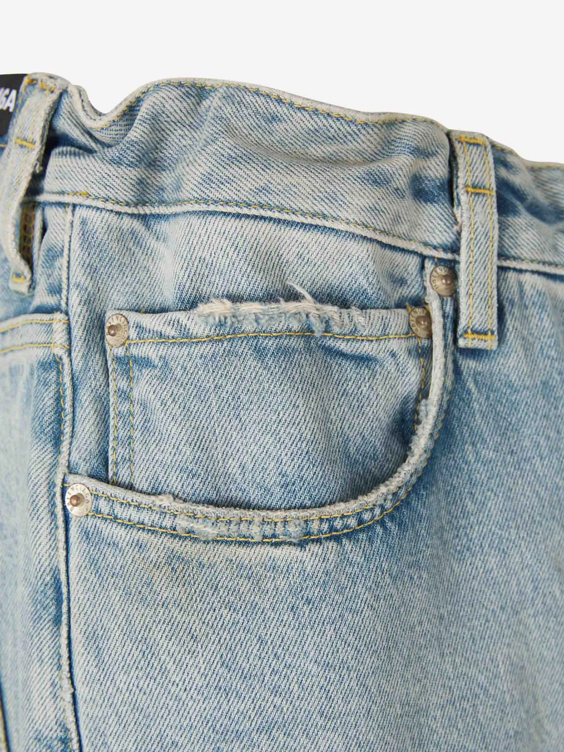 Jeans Oversize Fit Bicolor