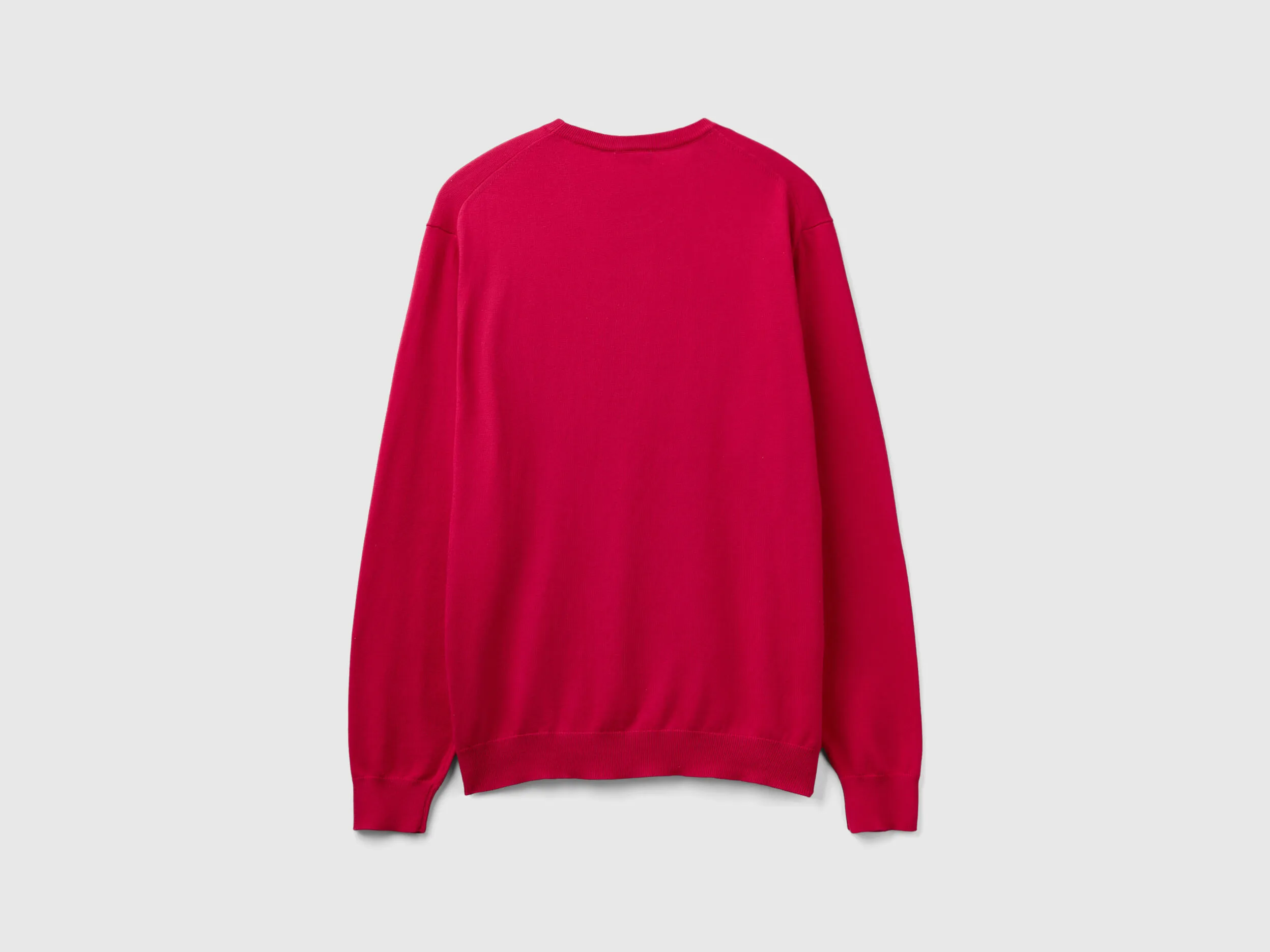 Jersey de cuello redondo de 100% algodón