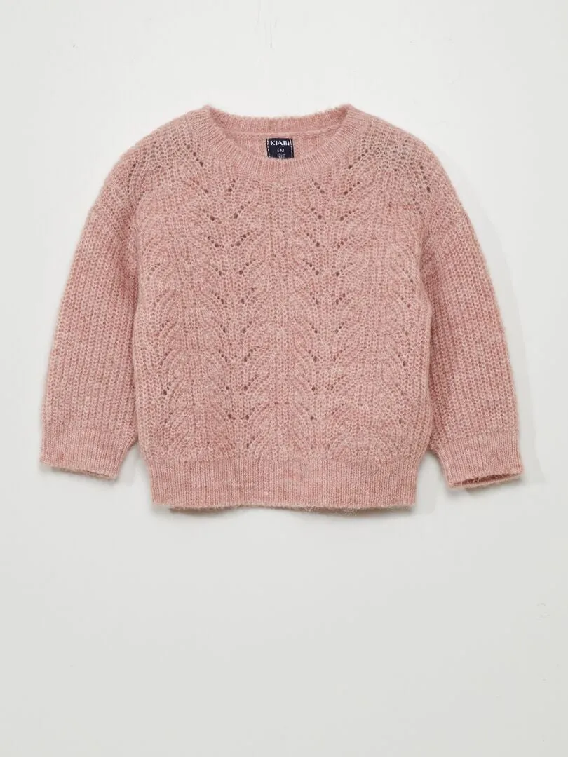 JERSEY DE PUNTO  PURPURA