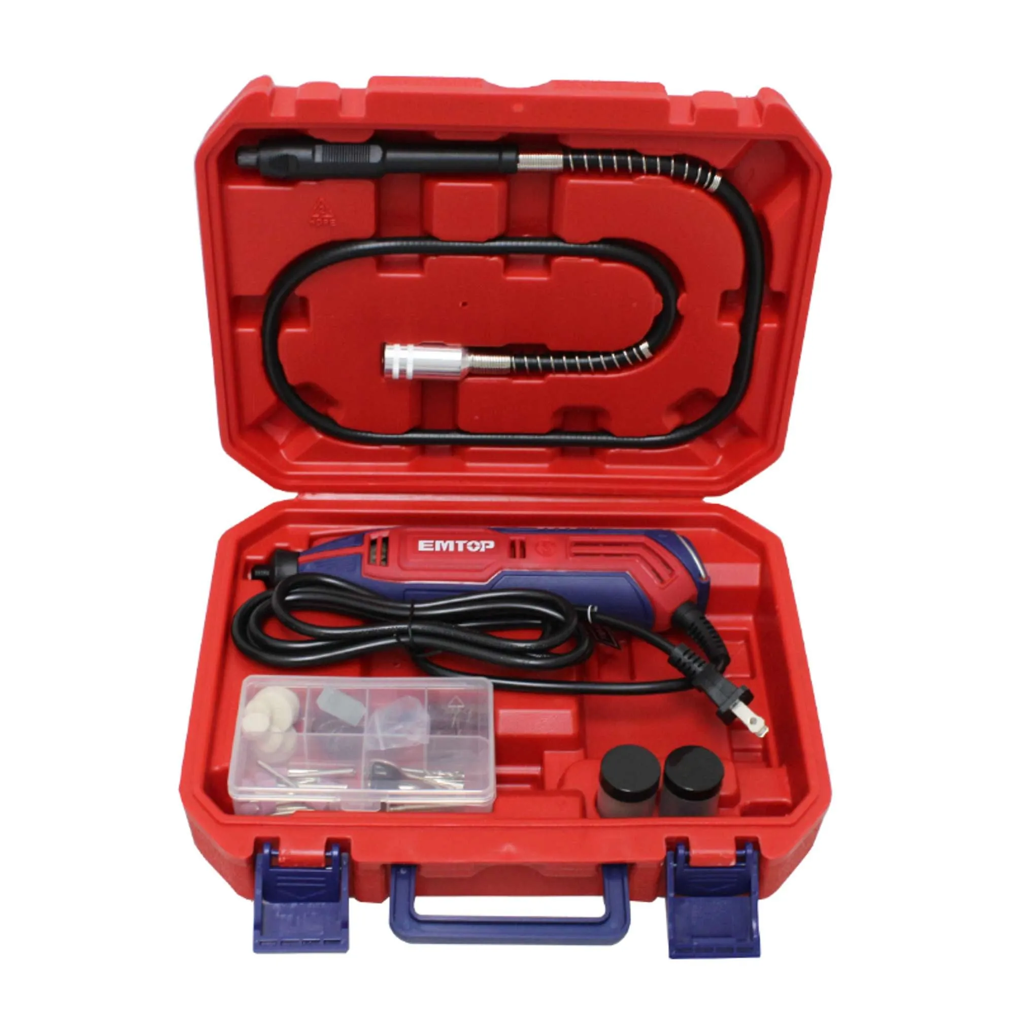 Juego De Roto Tool Con Eje Flexible 129 Accesorios