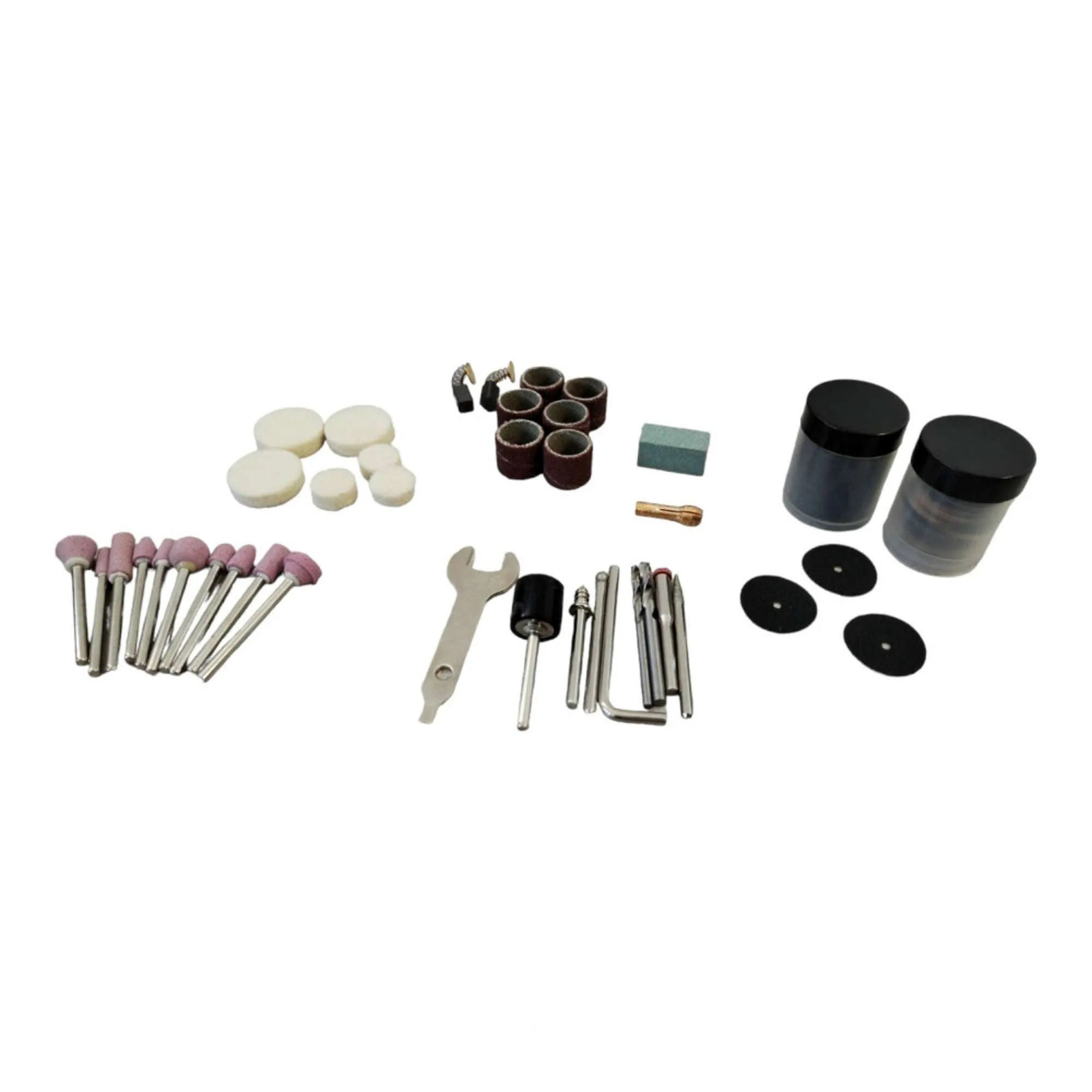 Juego De Roto Tool Con Eje Flexible 129 Accesorios