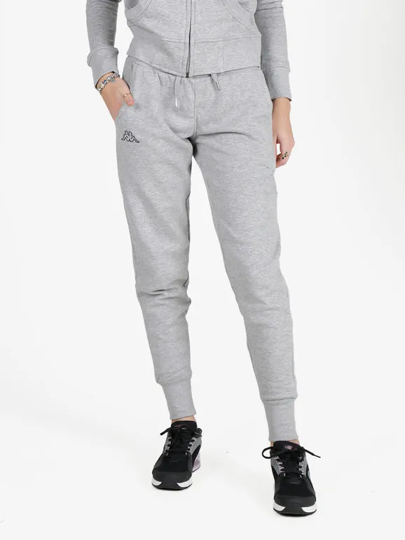 Kappa Pantalón deportivo de mujer con interior polar y puños.