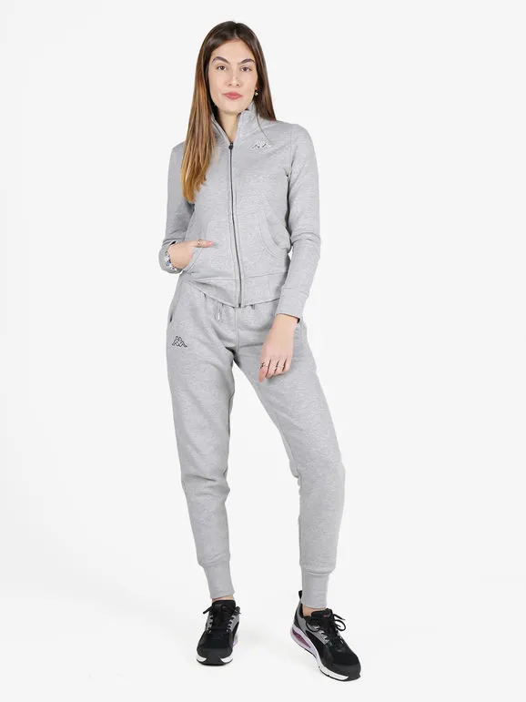 Kappa Pantalón deportivo de mujer con interior polar y puños.