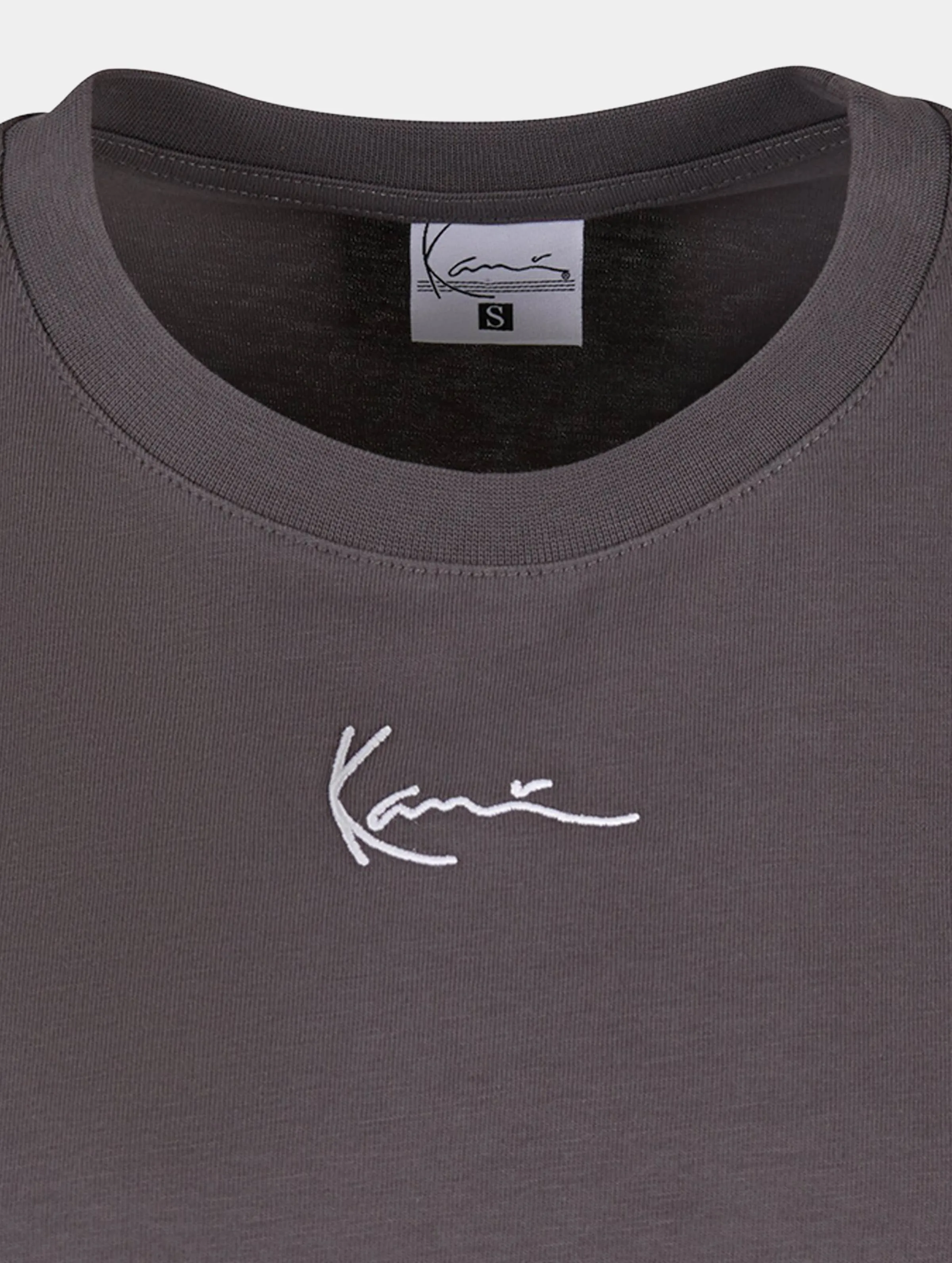 KARL KANI SMALL SIGNATURE ESSENTIAL CROP TSHIRTS