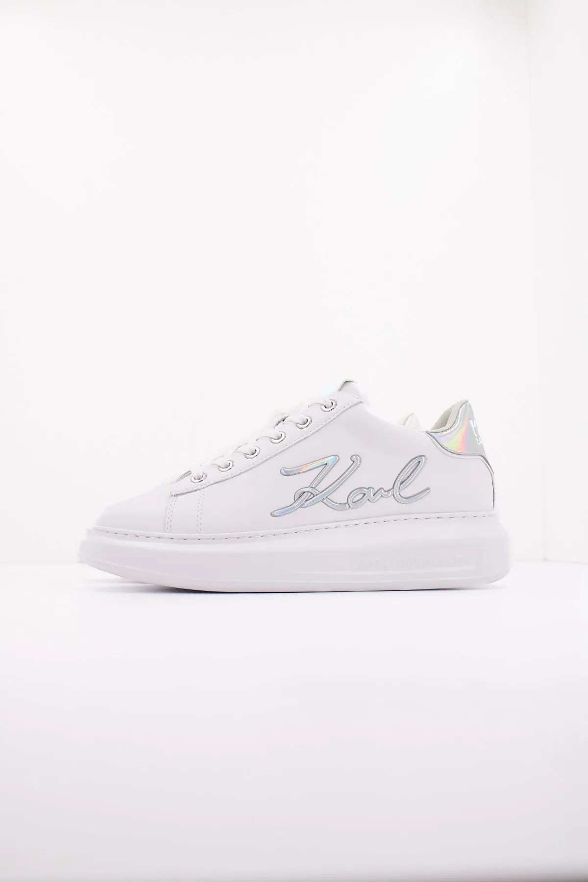 KARL LAGERFELD KAPRI SIGNIA LACE LTHR