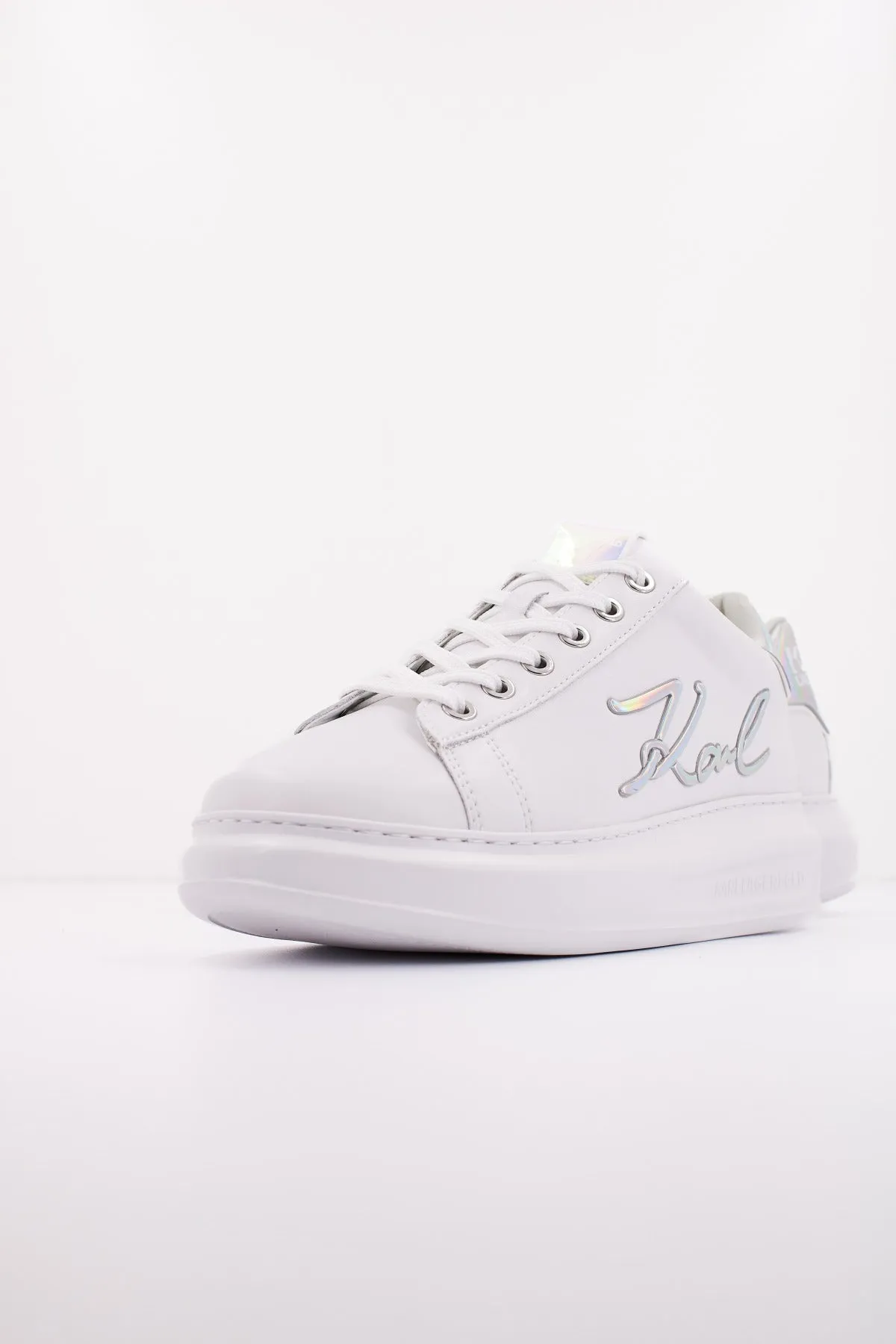 KARL LAGERFELD KAPRI SIGNIA LACE LTHR