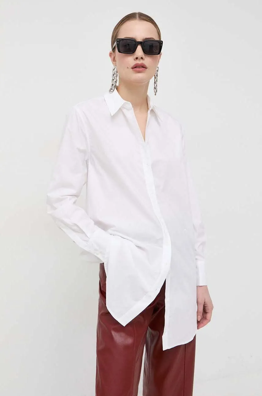 KARL LAGERFELD Open Back Tie Shirt