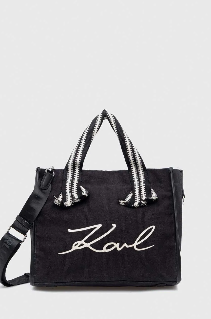 KARL LAGERFELD Signature Handbag