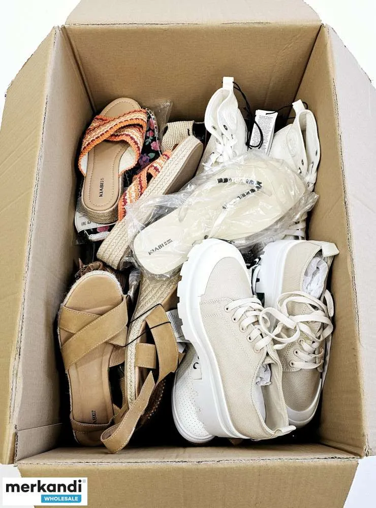Kiabi Calzado de adulto con estilo para el verano: surtido de zapatos de temporada de alta calidad