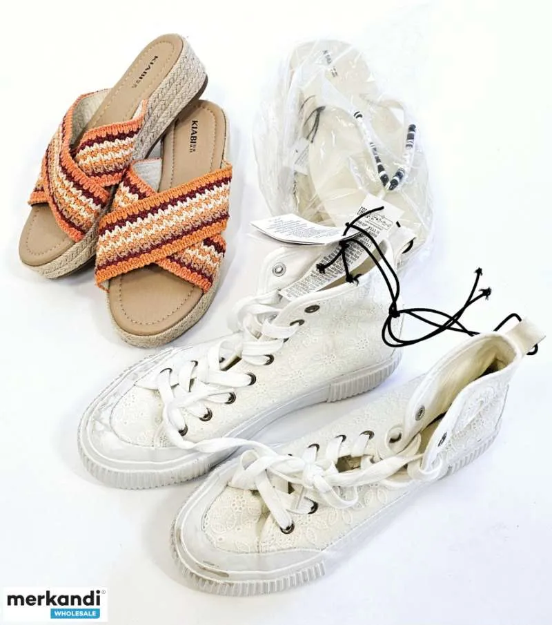 Kiabi Calzado de adulto con estilo para el verano: surtido de zapatos de temporada de alta calidad