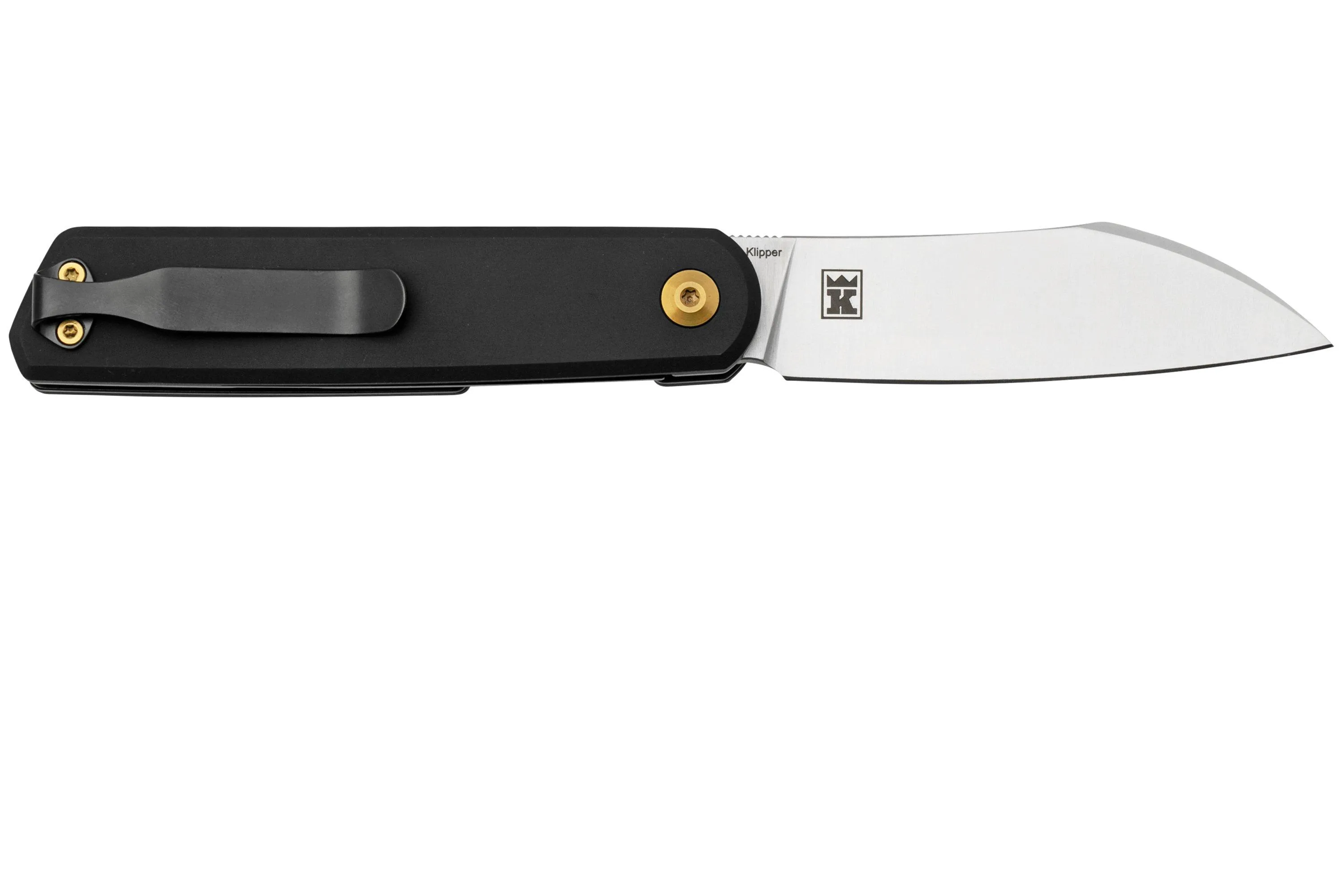 Kizer Klipper V3580C1, CPM 3V, Black Aluminum, navaja