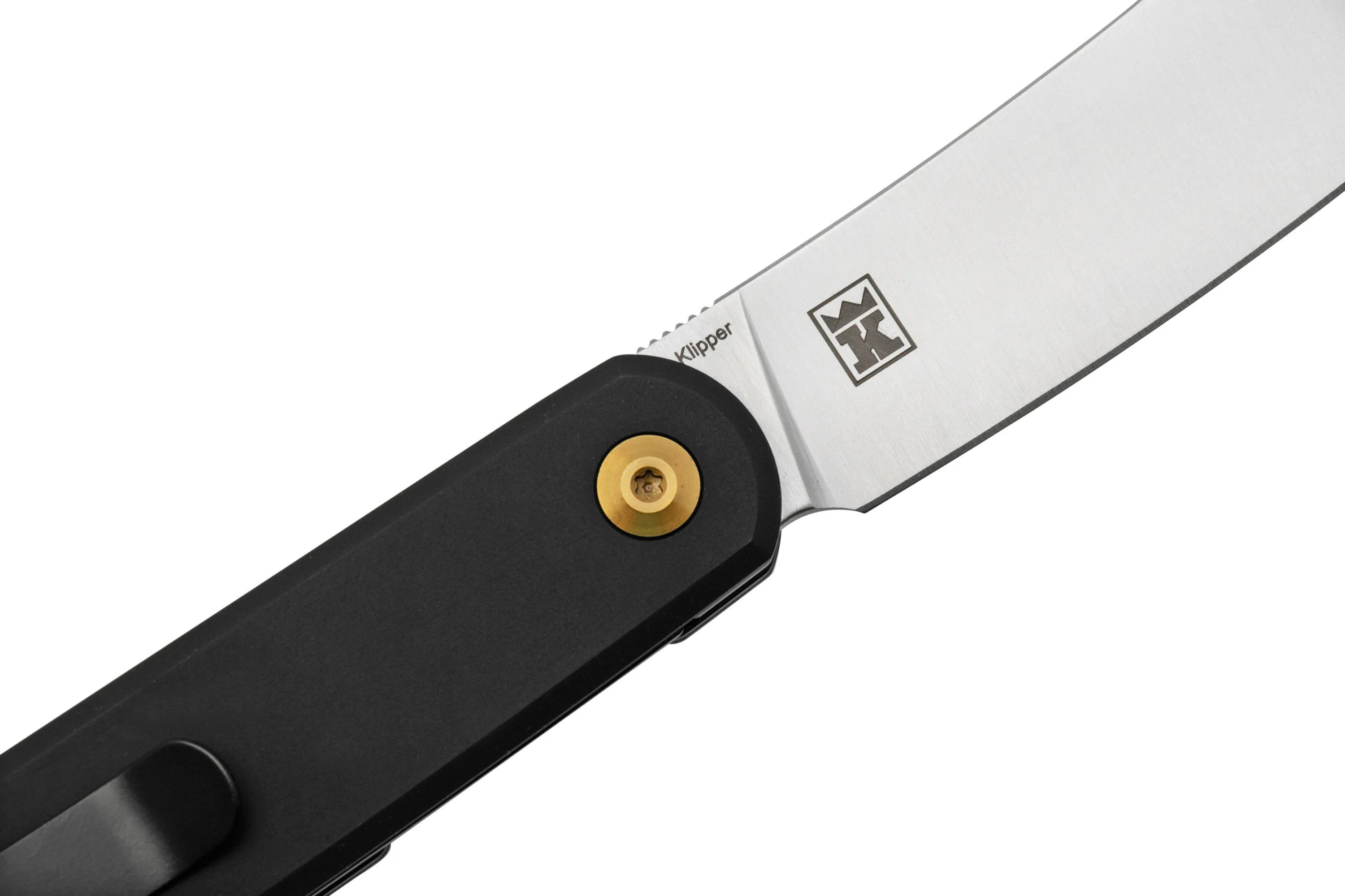 Kizer Klipper V3580C1, CPM 3V, Black Aluminum, navaja