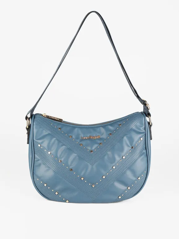 Laura Biagiotti Bolso hobo de mujer con tachuelas