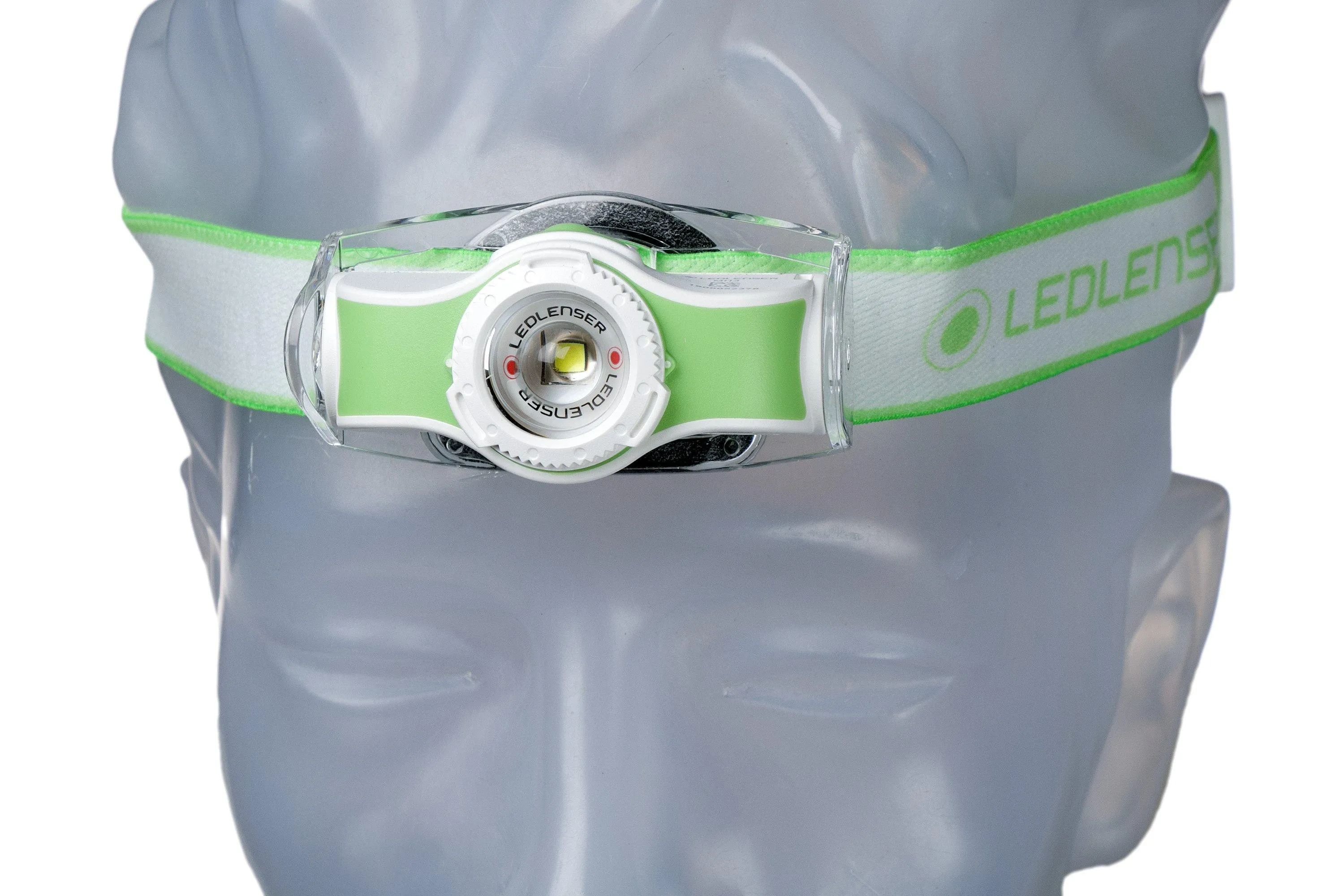 Ledlenser MH3 linterna frontal, verde