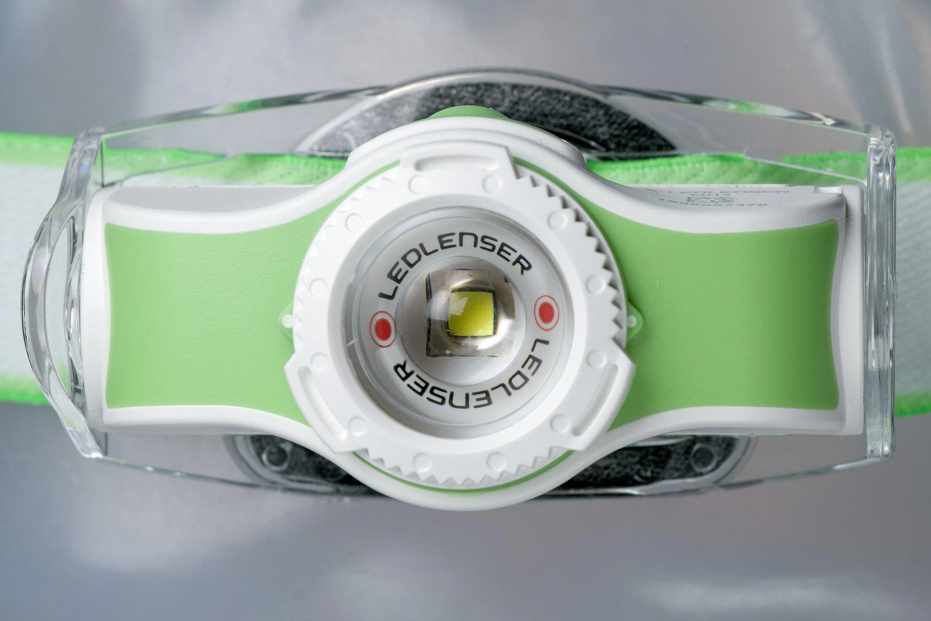 Ledlenser MH3 linterna frontal, verde