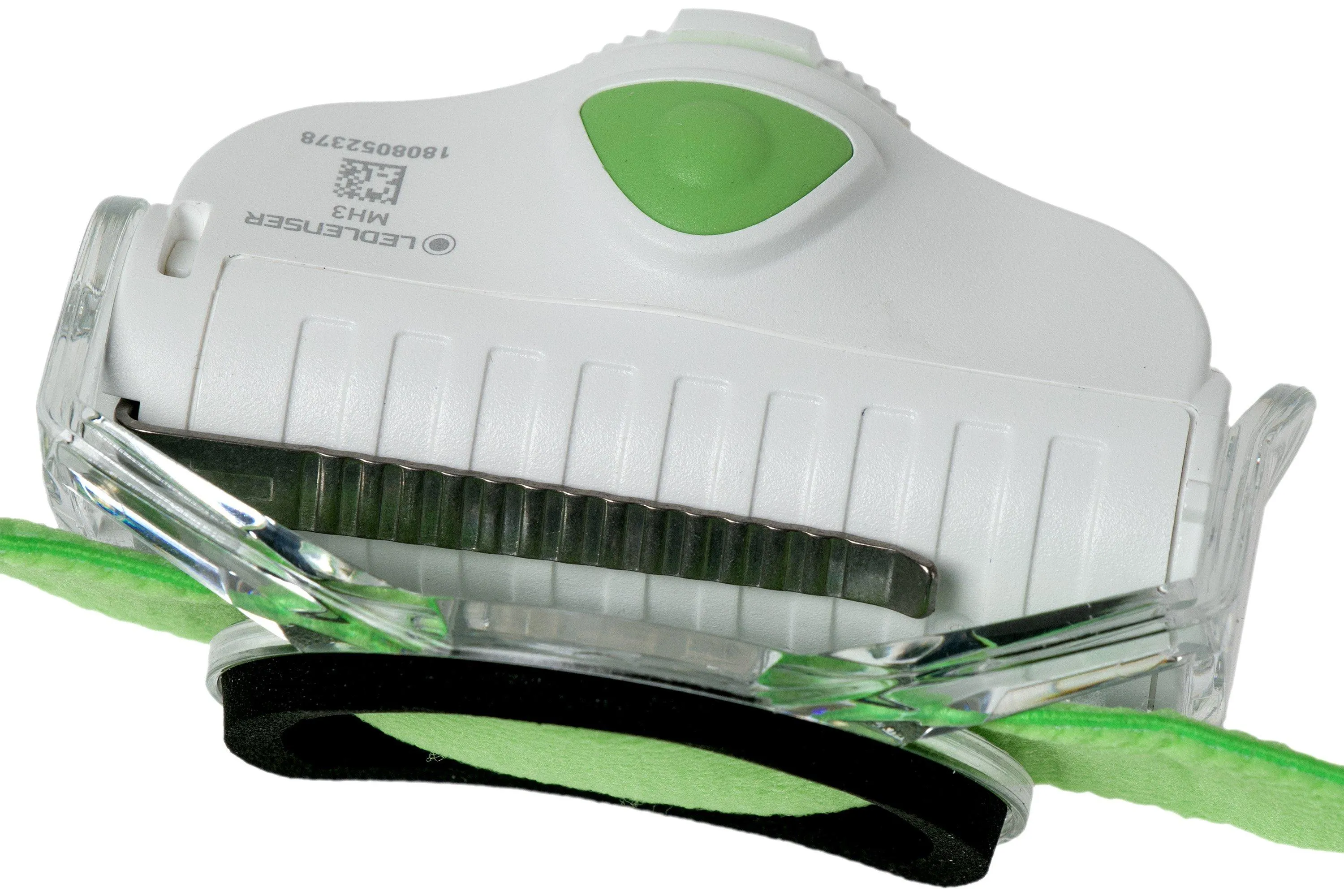 Ledlenser MH3 linterna frontal, verde