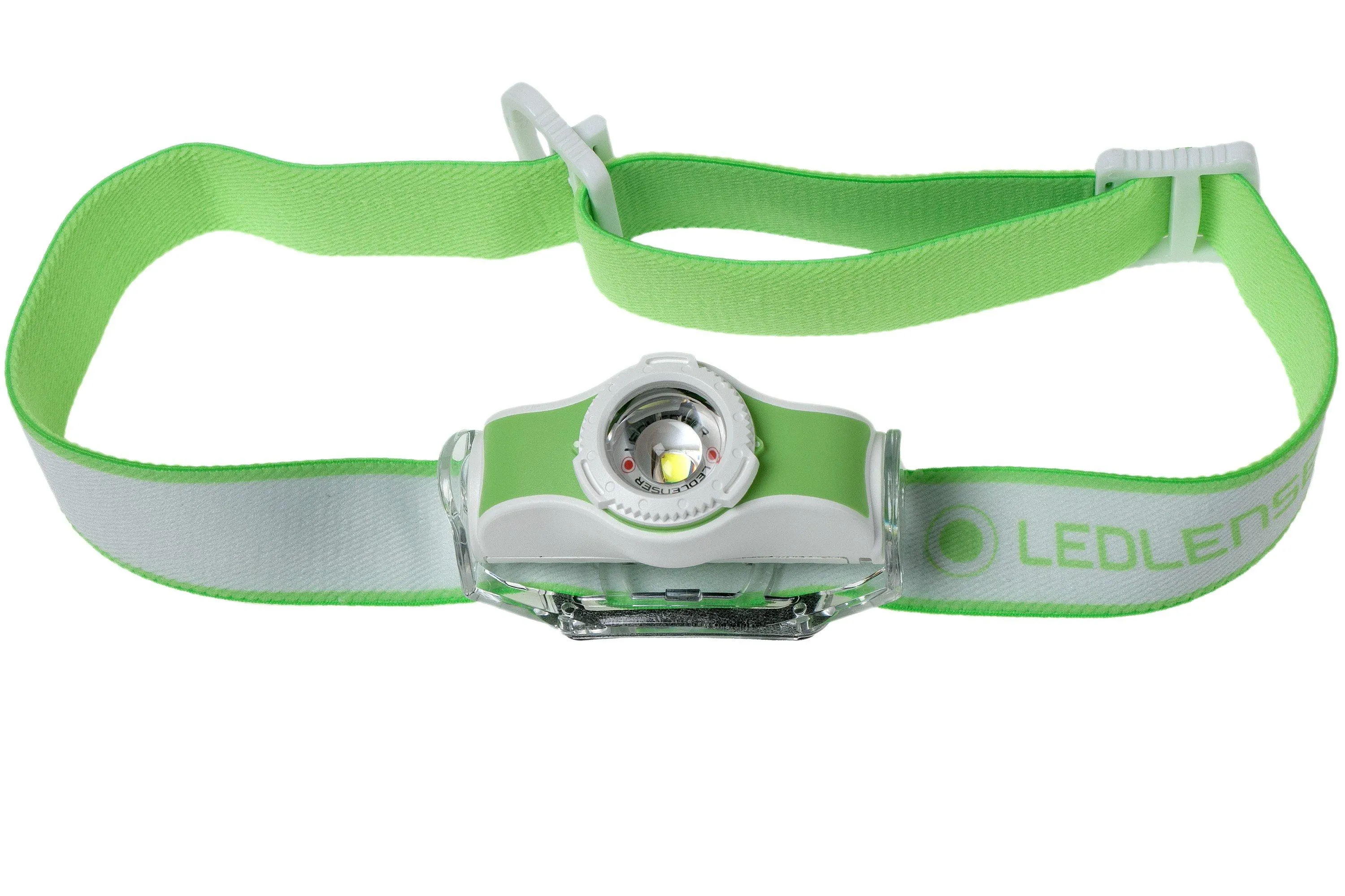 Ledlenser MH3 linterna frontal, verde