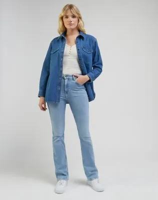 Lee Ribbed Long Sve Henley
