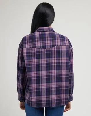 Lee Seasonal Western Shirt "Blueberry"