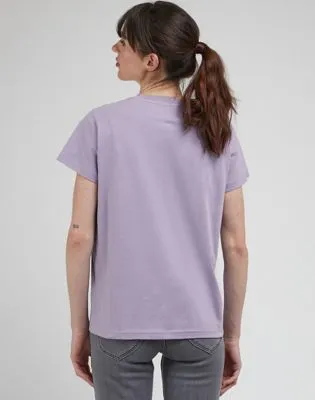 Lee Small Logo Tee "Jazzy Purple"