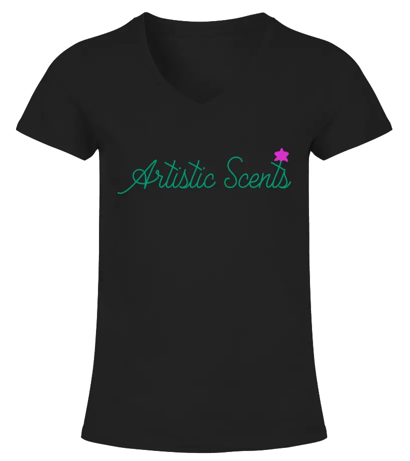 LIMITED EDITION  ARTISTIC SCENTS CAMISETA CUELLO PICO MUJER