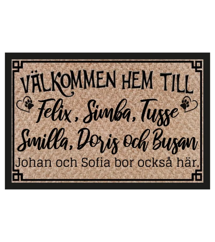 Limited Edition Dörrmatta