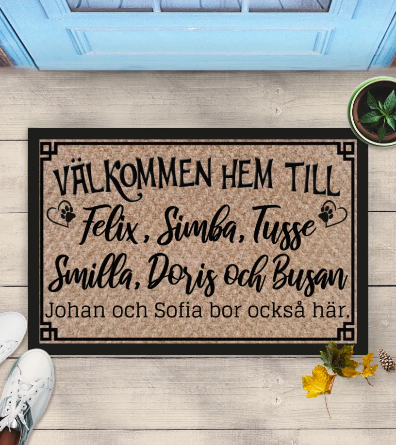 Limited Edition Dörrmatta