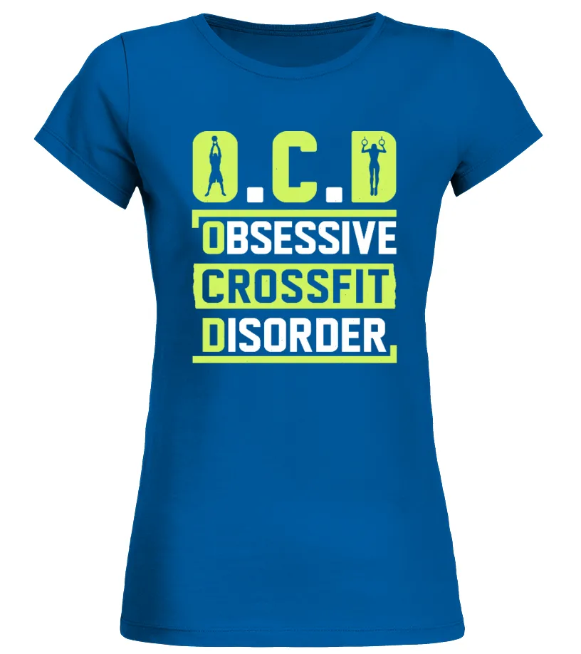 LIMITED EDITION  O.C.D. CROSSFIT CAMISETA CUELLO REDONDO MUJER