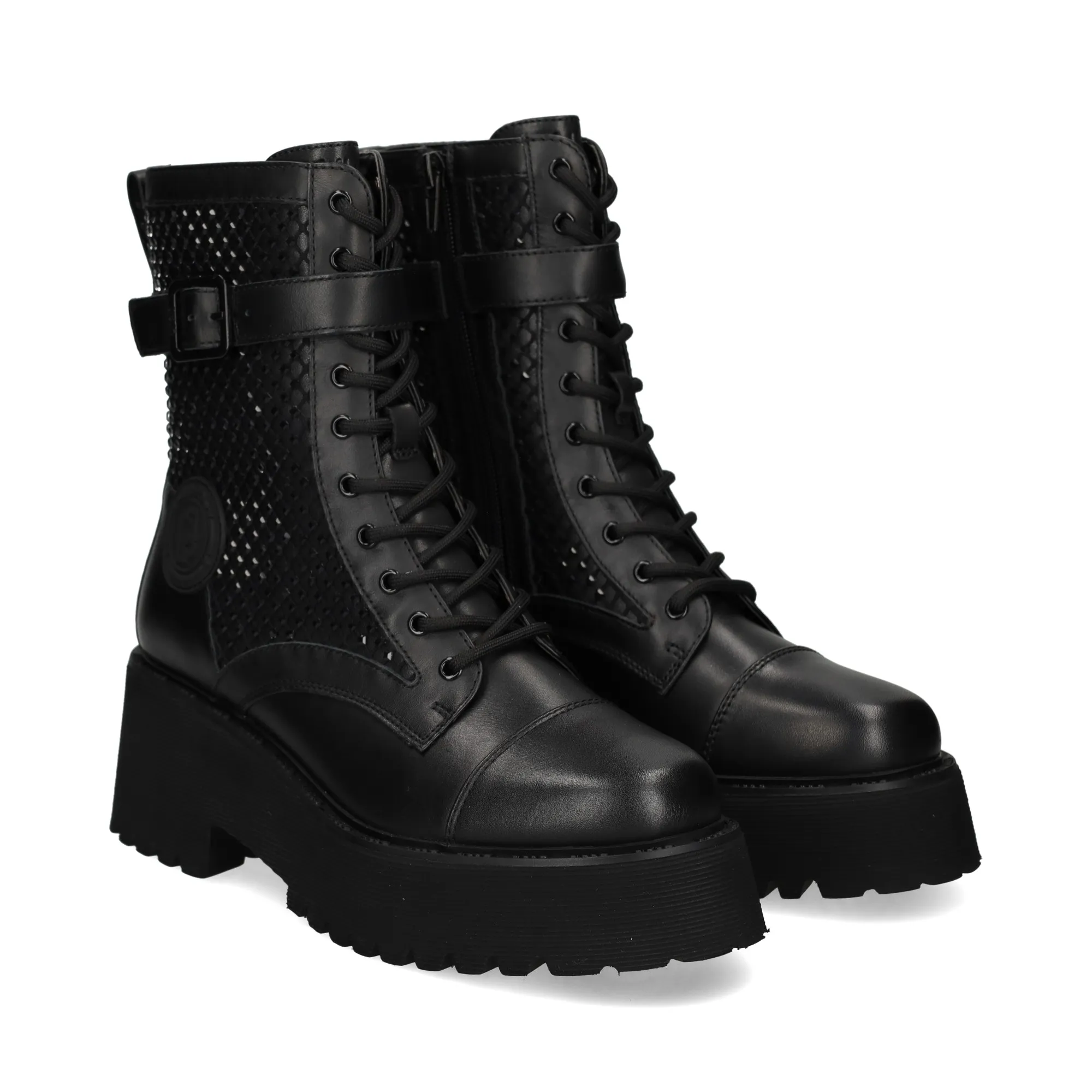 LIU·JO Botines con tacón de Mujer 22222 NEGRO
