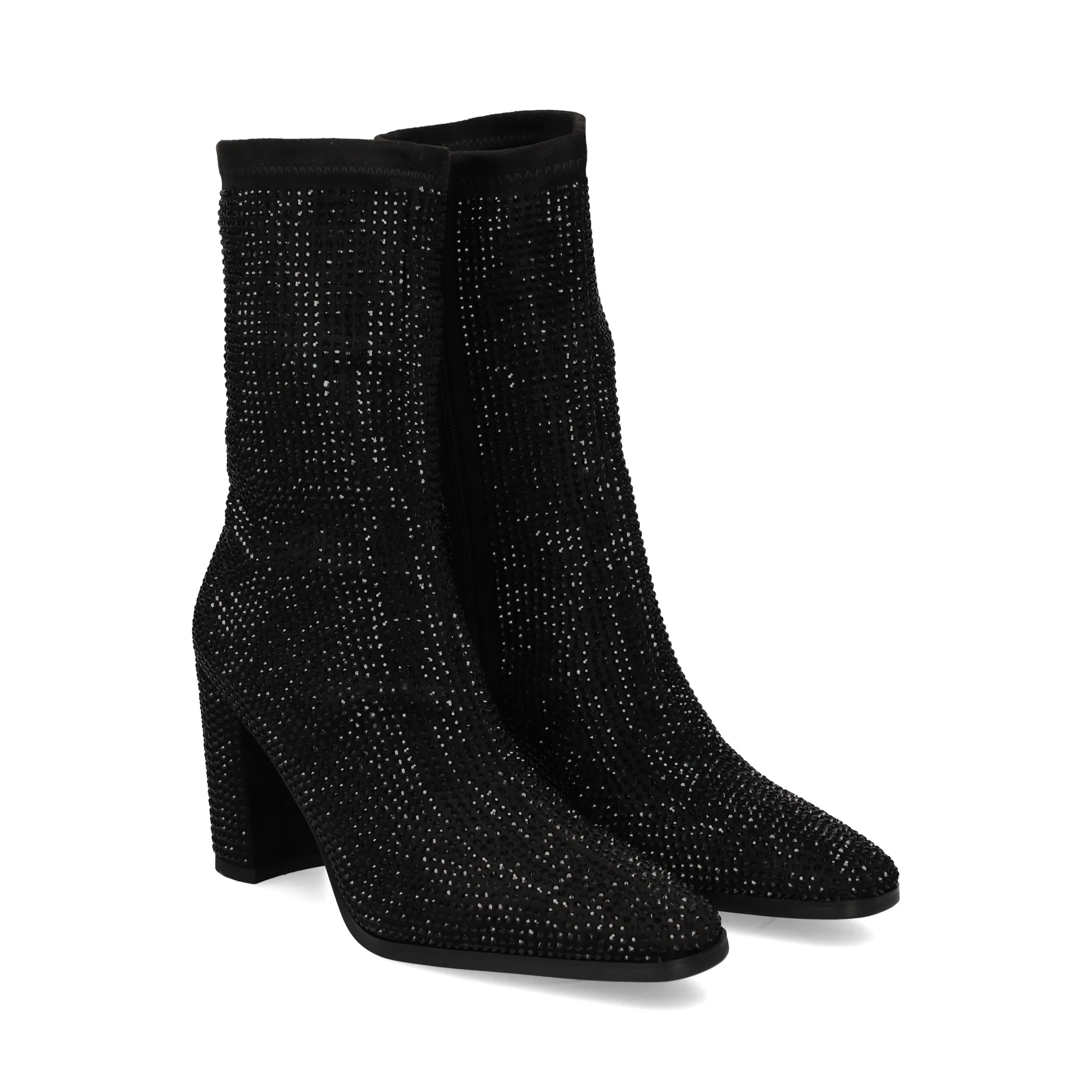 LODI Botines con tacón de Mujer NEGRO C1