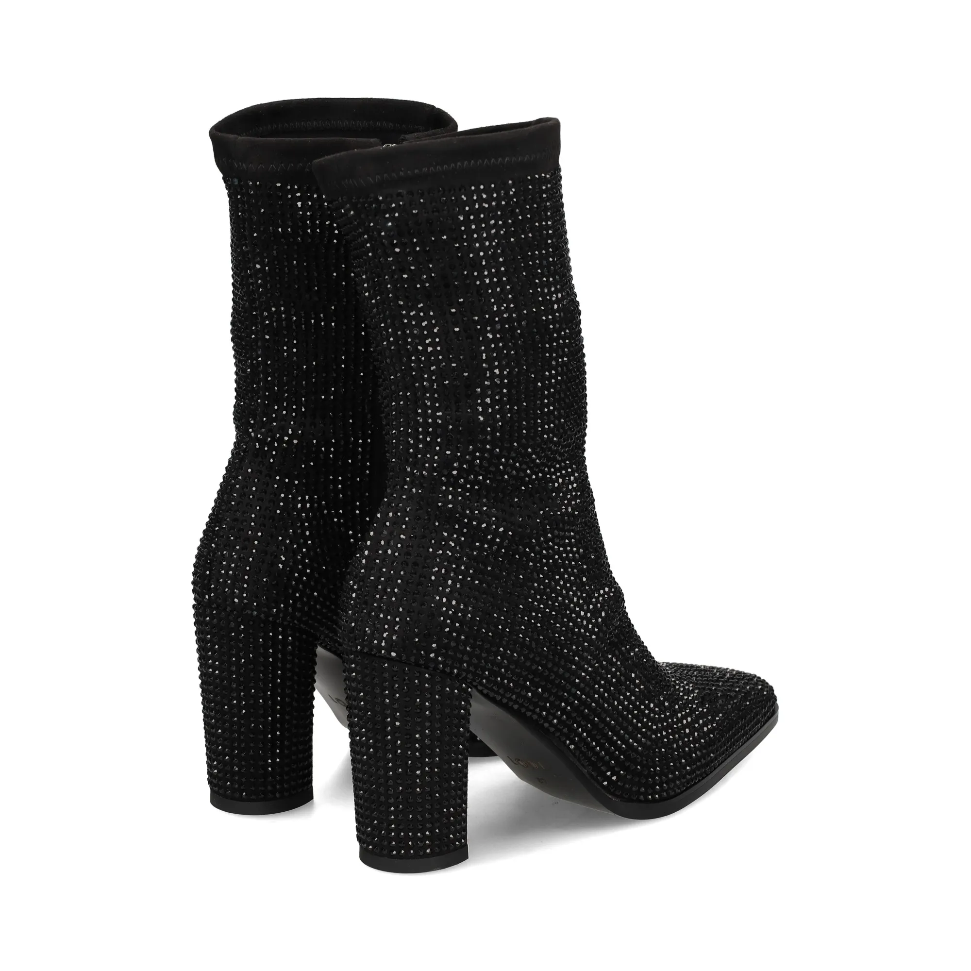 LODI Botines con tacón de Mujer NEGRO C1