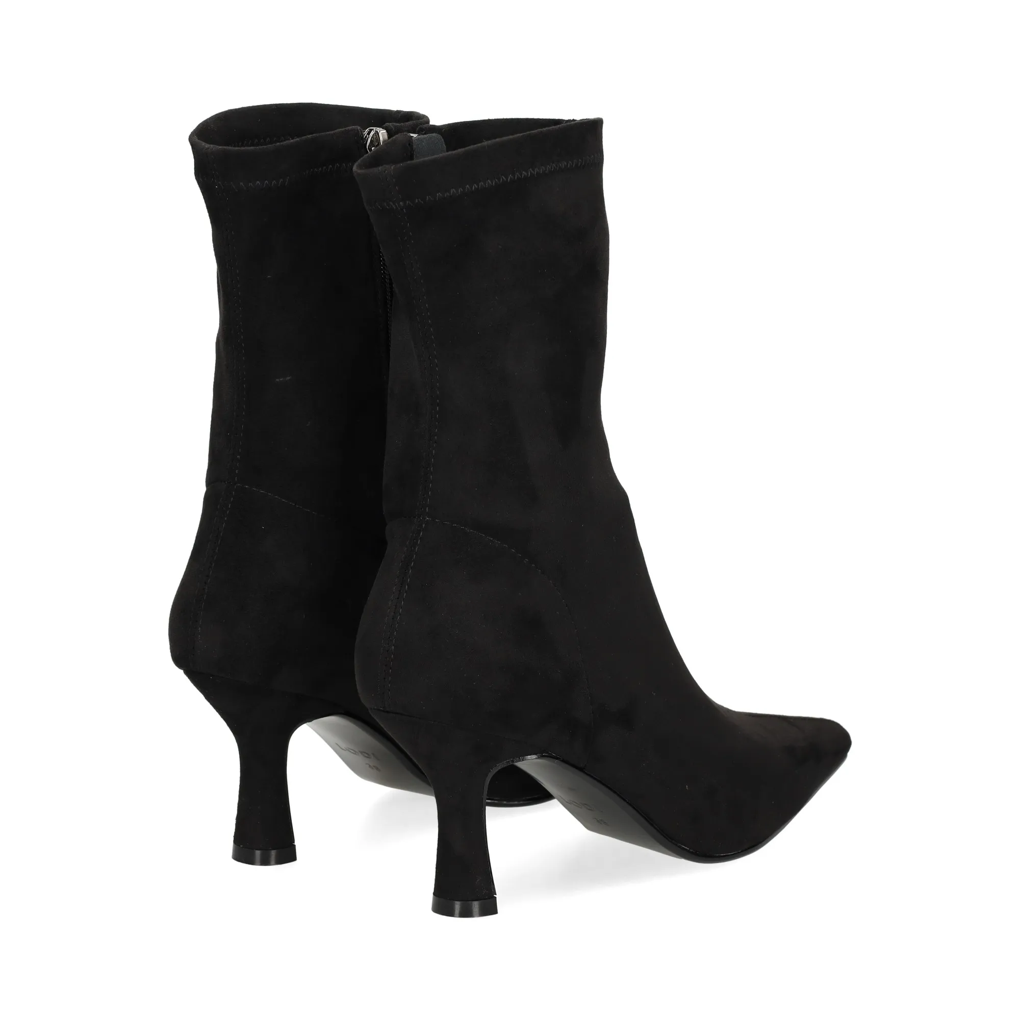LODI Botines con tacón de Mujer NEGRO C200