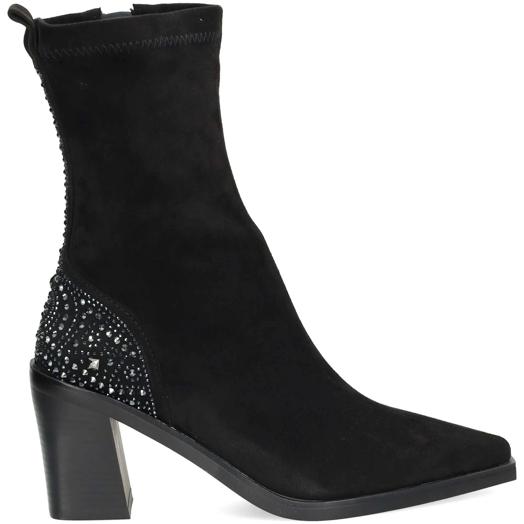 LODI Botines con tacón de Mujer NEGRO