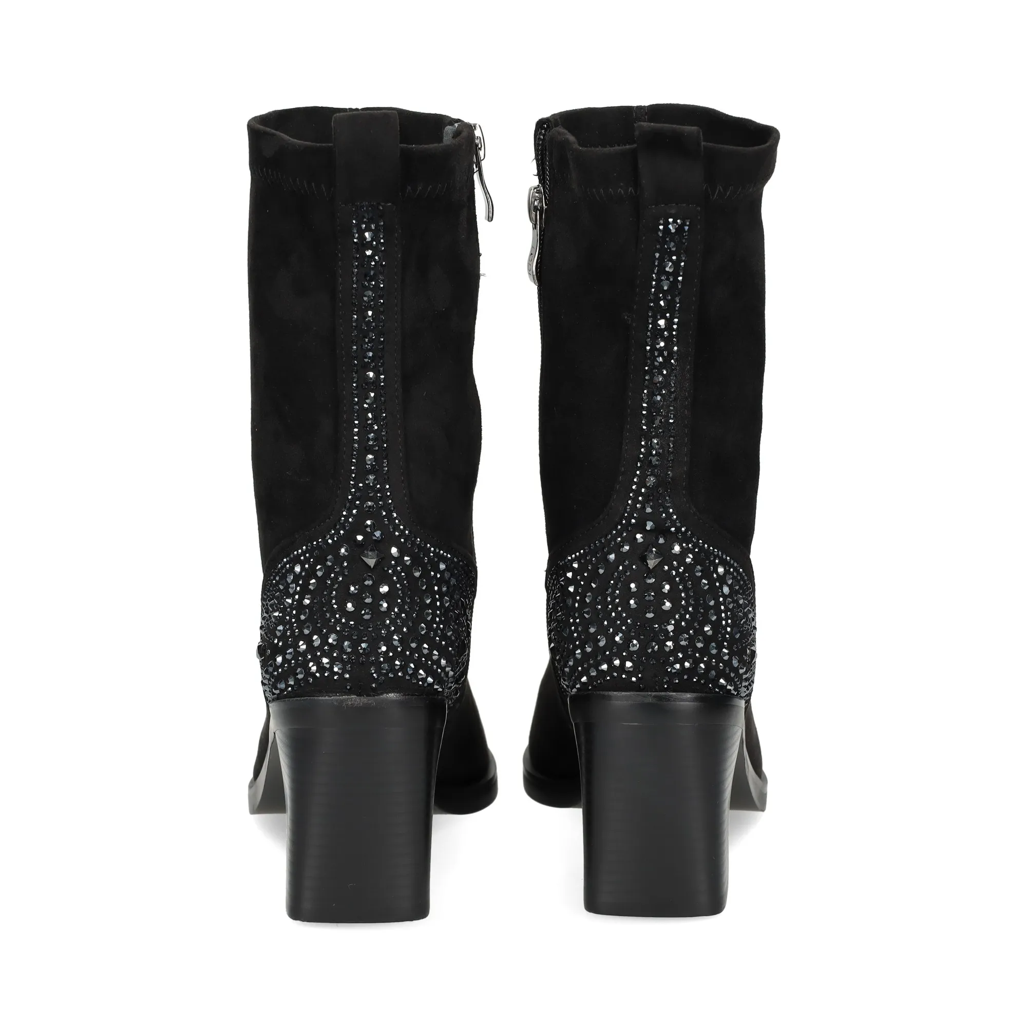 LODI Botines con tacón de Mujer NEGRO