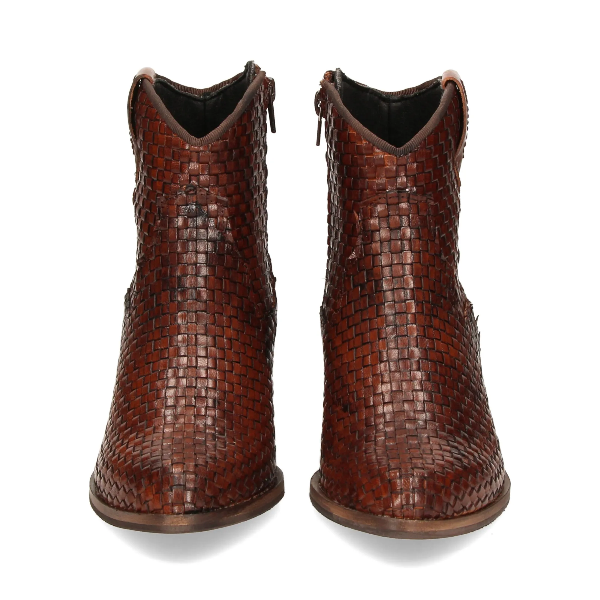 LÓPEZ Botines con tacón de Mujer TOFFEE