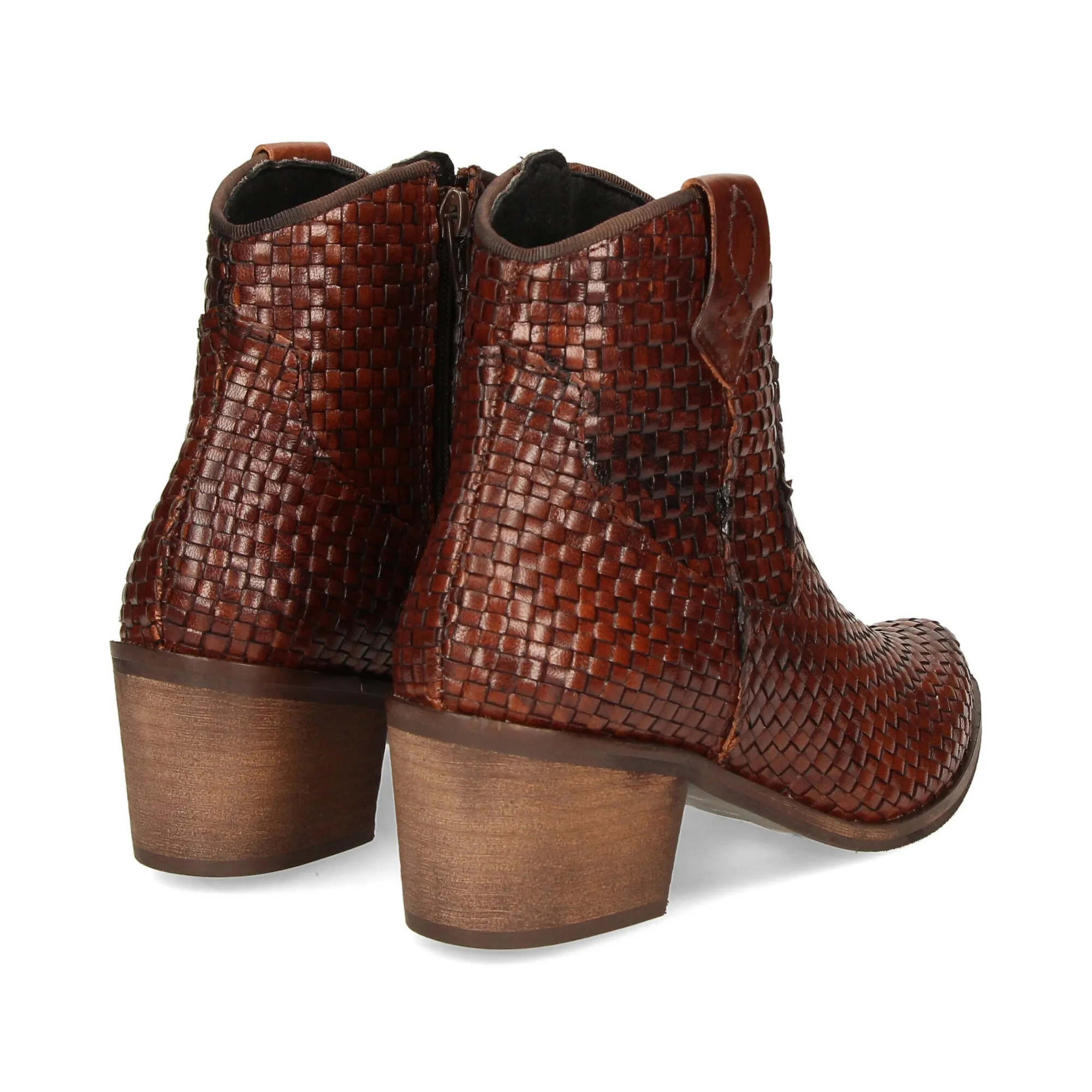 LÓPEZ Botines con tacón de Mujer TOFFEE