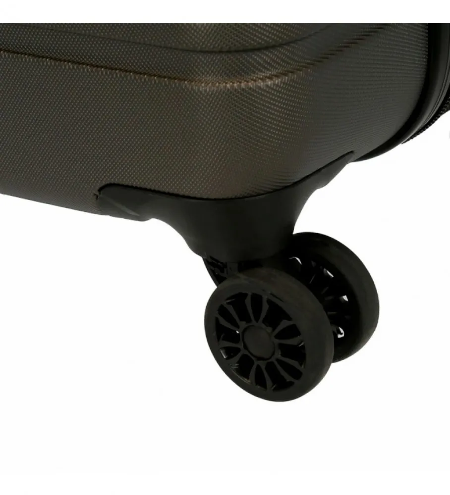 MALETA GRANDE ROLL ROAD INDIA RíGIDA ANTRACITA 55X80X29CM