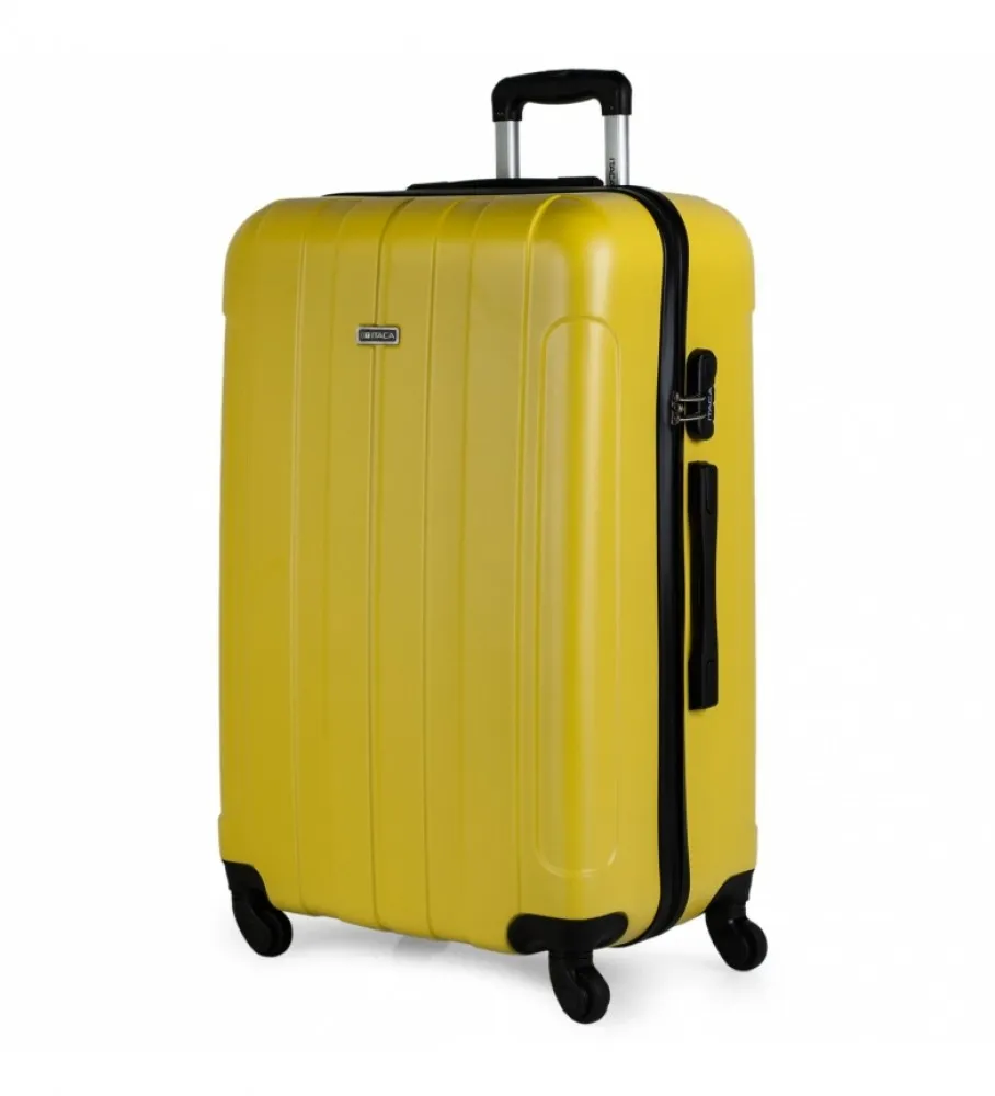 MALETA  GRANDE XL RíGIDA DE 4 RUEDAS MARINO  73X48X28CM