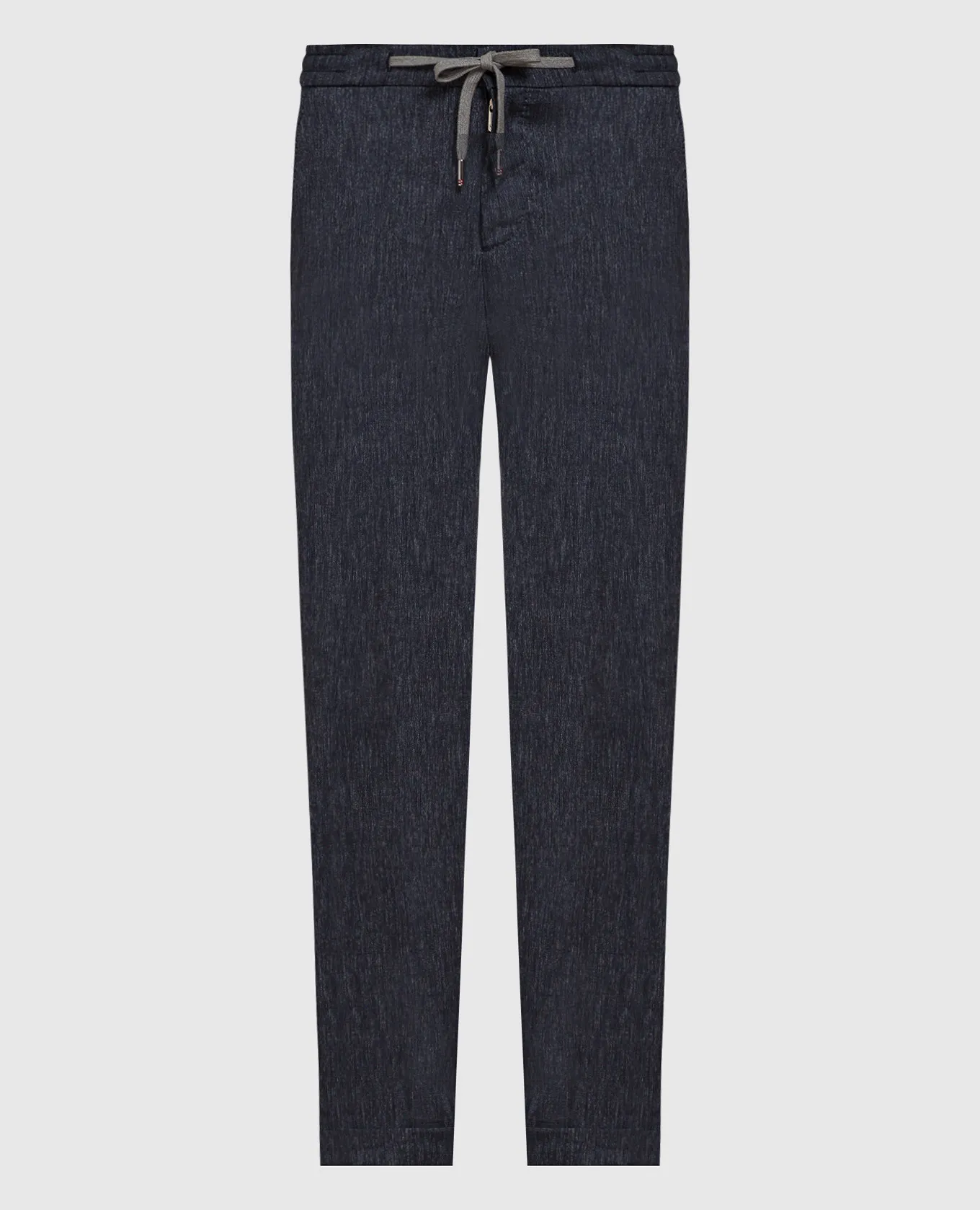 Marco Pescarolo CARACCIOLO blue pants made of cashmere and linen