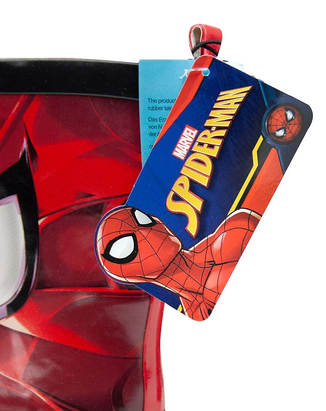 MARVEL BOYS BOTAS DE AGUA SIN ASAS NEGRO SPIDERMAN