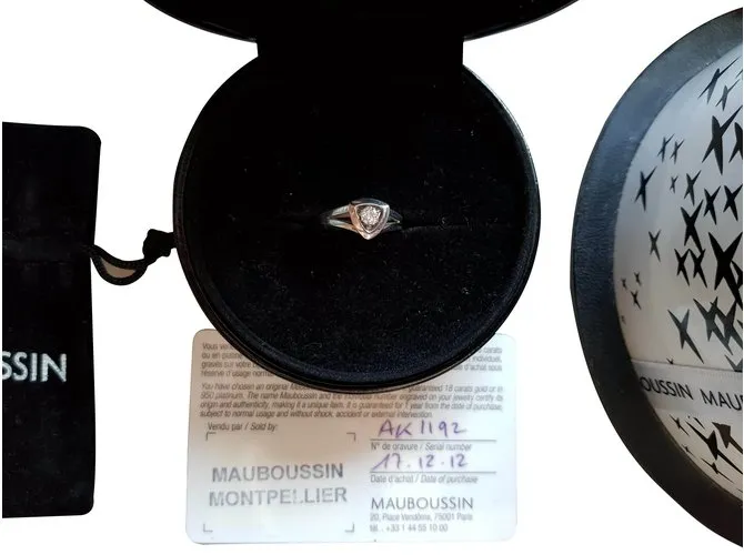 Mauboussin Anillos Plata 