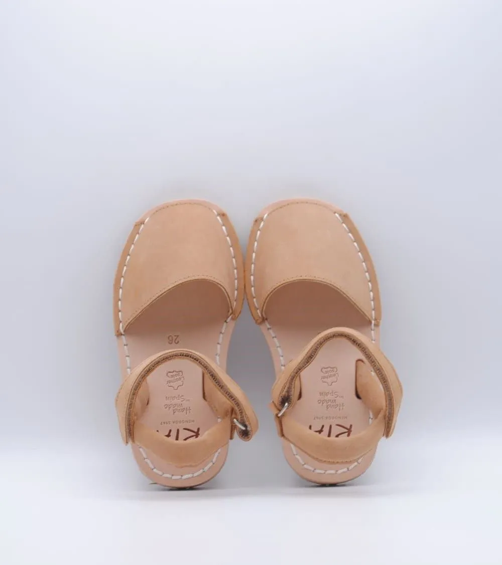MENORQUINAS RIA MENORCA NUBUCK CUERO VELCRO